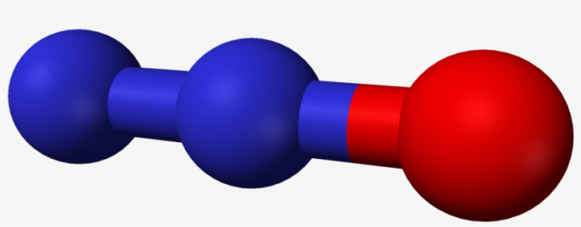 Nitrous Oxide - Nitrous Oxide Molecule Png, transparent png #5935990