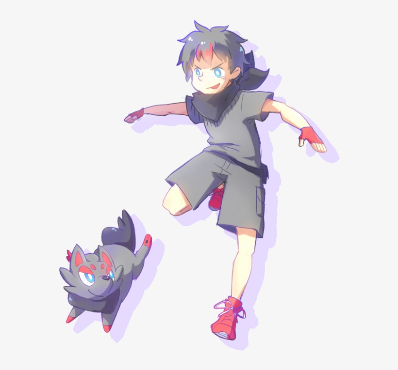 Zorua Gijinka, transparent png #5936043