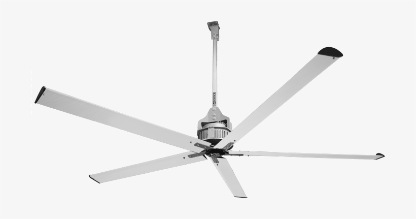 1 - Ventilateur De Plafond Industriel, transparent png #5936212