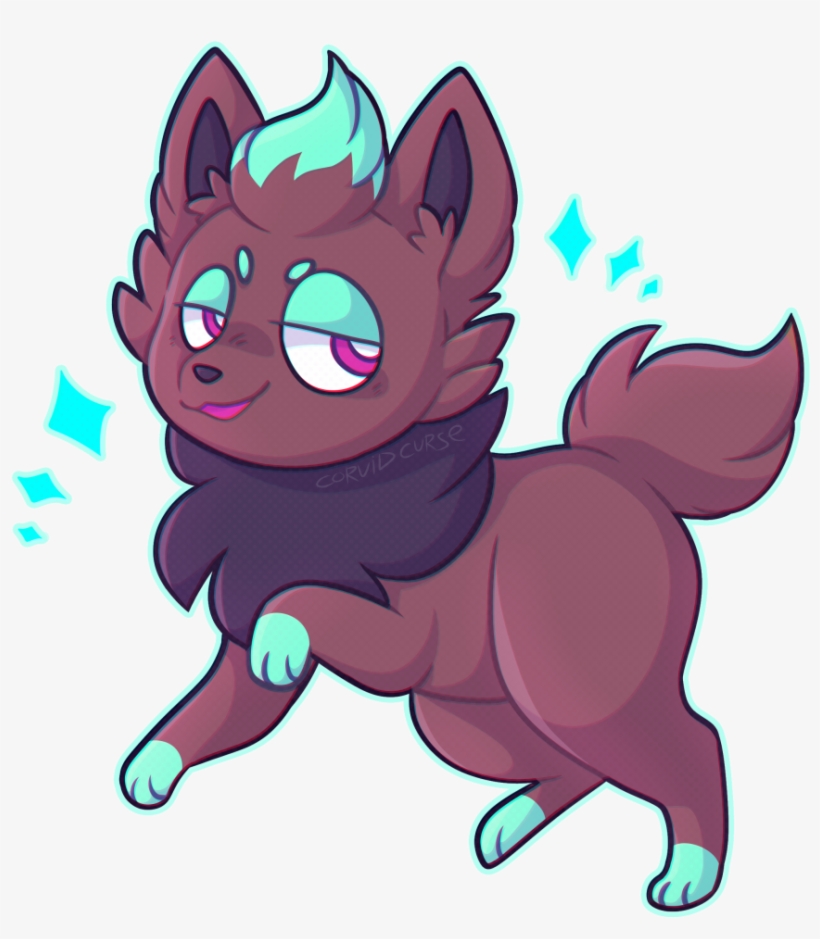 Zorua - Art, transparent png #5936270