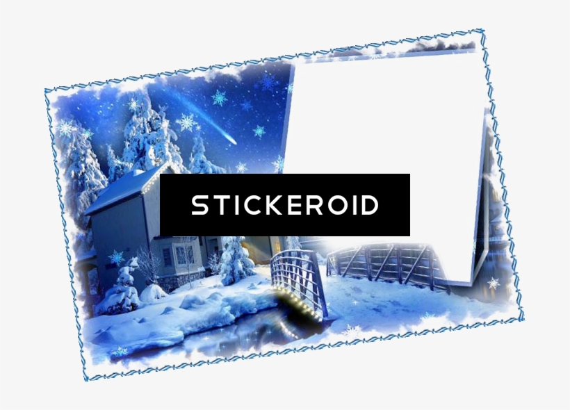 Collage Frame Hd - Новогодние Картинки, transparent png #5936271