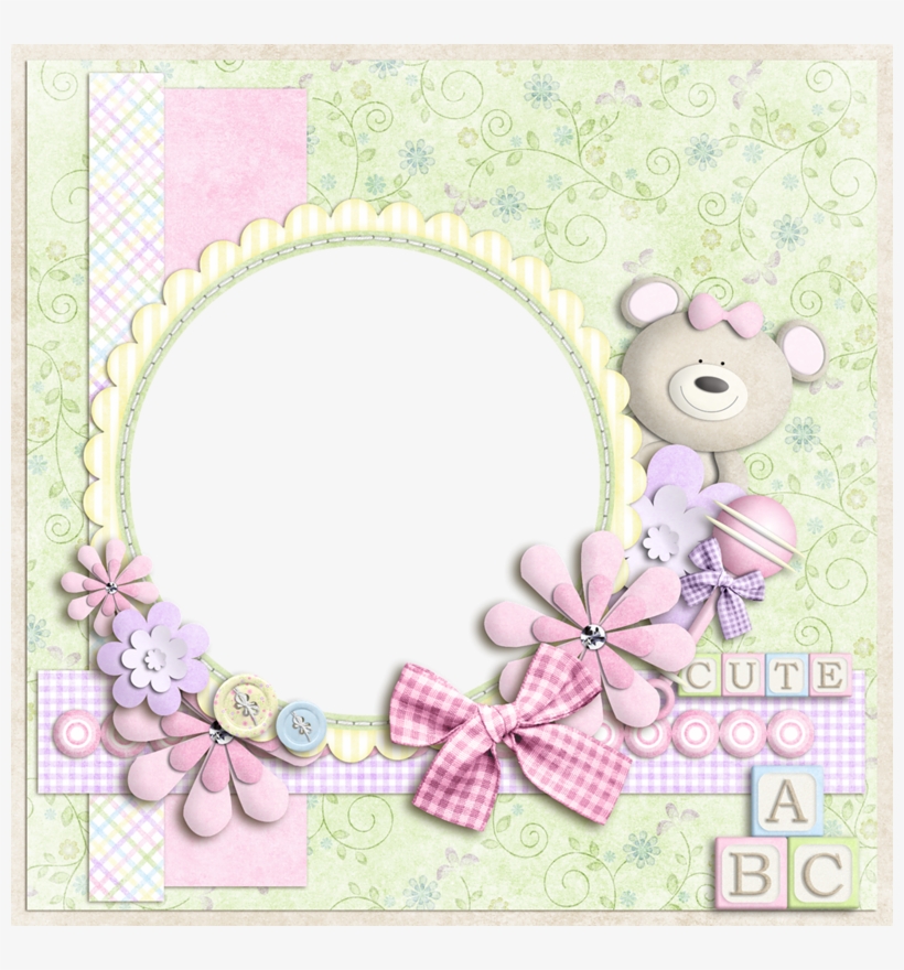 Baby Cakes Baby Scrapbook Pages, Scrapbook Frames, - Tarjetas Para Recien Nacidos Gratis, transparent png #5936643