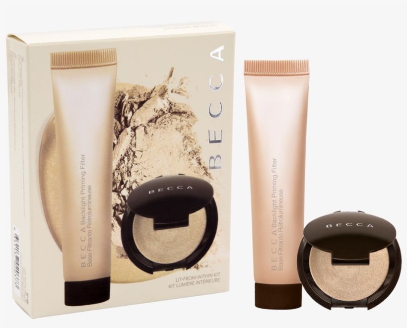 Achieve Your Perfect Glow With A Travel Duo Of Becca's - Becca Cosmetics - Shimmering Skin Perfector Opal Glow, transparent png #5938748
