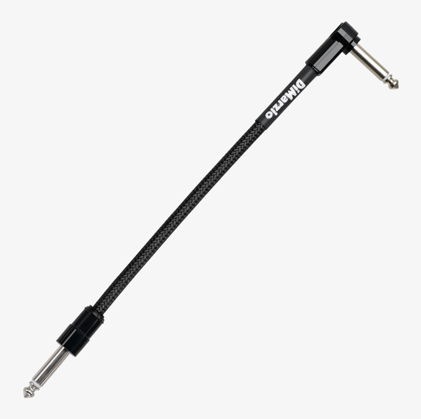 Straight To Right Angle Pedal Board Cable - Walking Stick, transparent png #5938752