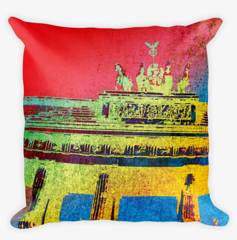 Berlin Brandenburg Gate - Pillow, transparent png #5939825