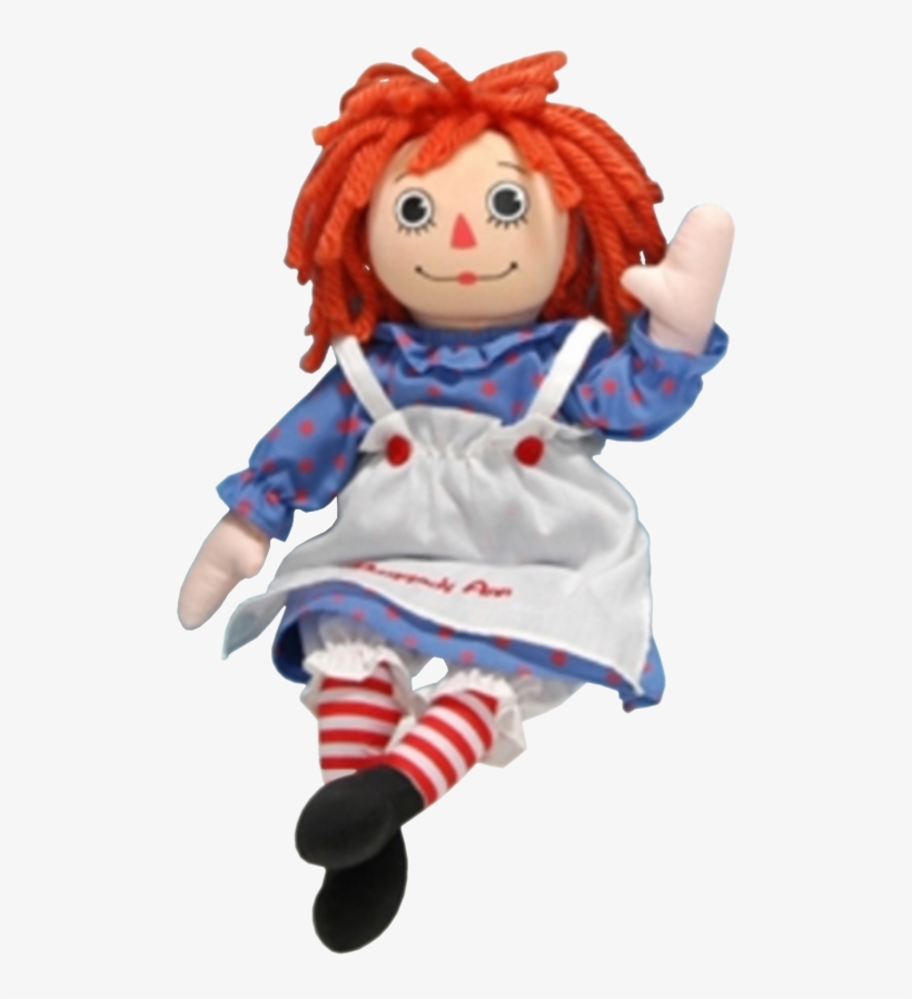 Trippie Redd Arrested For Allegedly Pistol Whipping - Plush Old Fashioned Raggedy Ann Poseable Rag Doll, transparent png #5940163