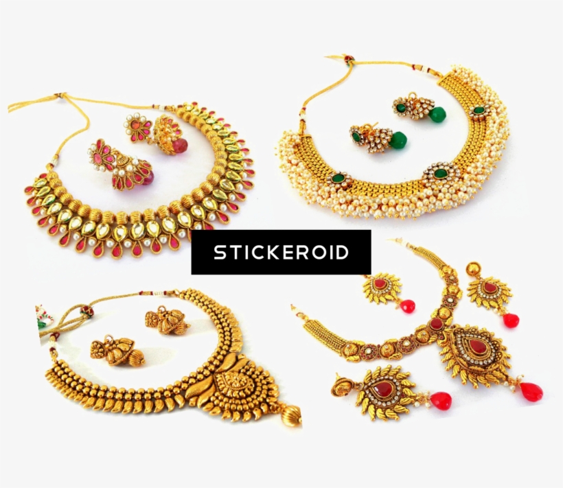 Gold Necklace Accessories - Gold Covering Jewellery Png, transparent png #5940529