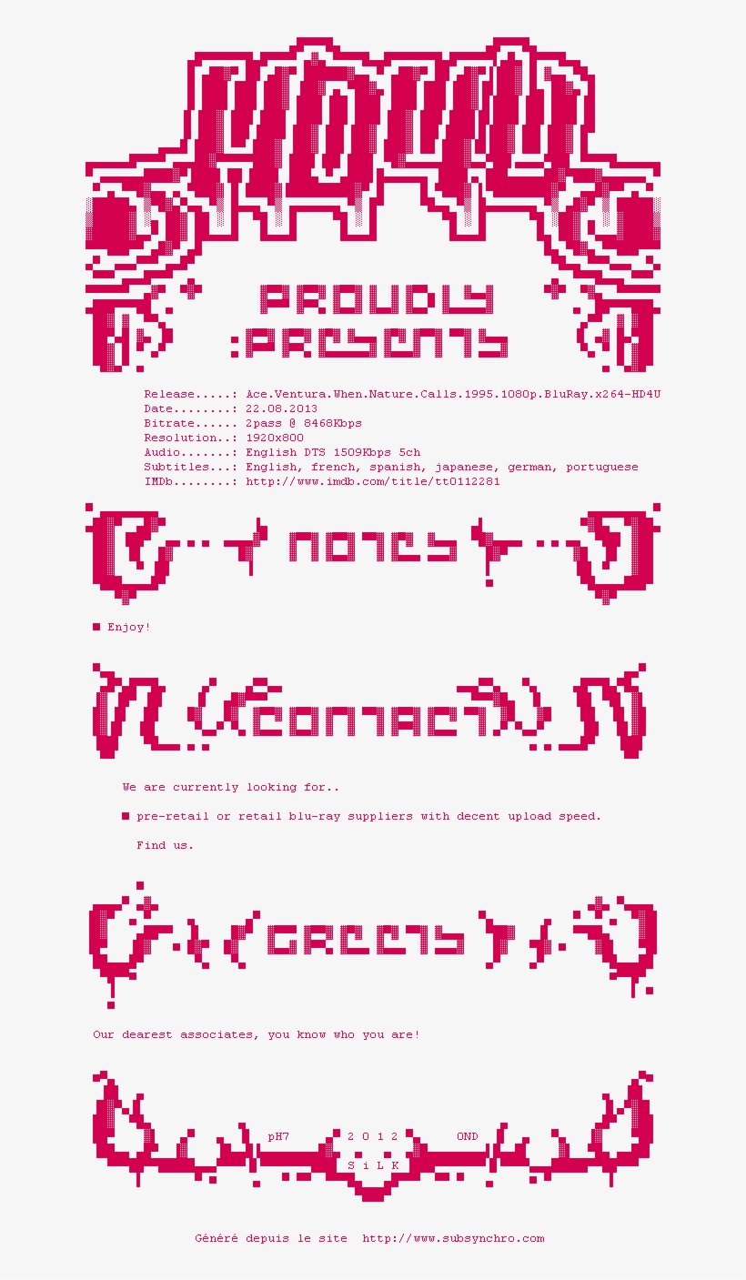 Nfo De La Release Ace - Number, transparent png #5941437