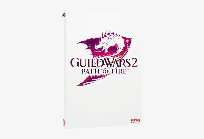 Journey To An Ancient Land On A Desperate Mission To - Guild Wars 2 Path Of Fire Logo, transparent png #5942047