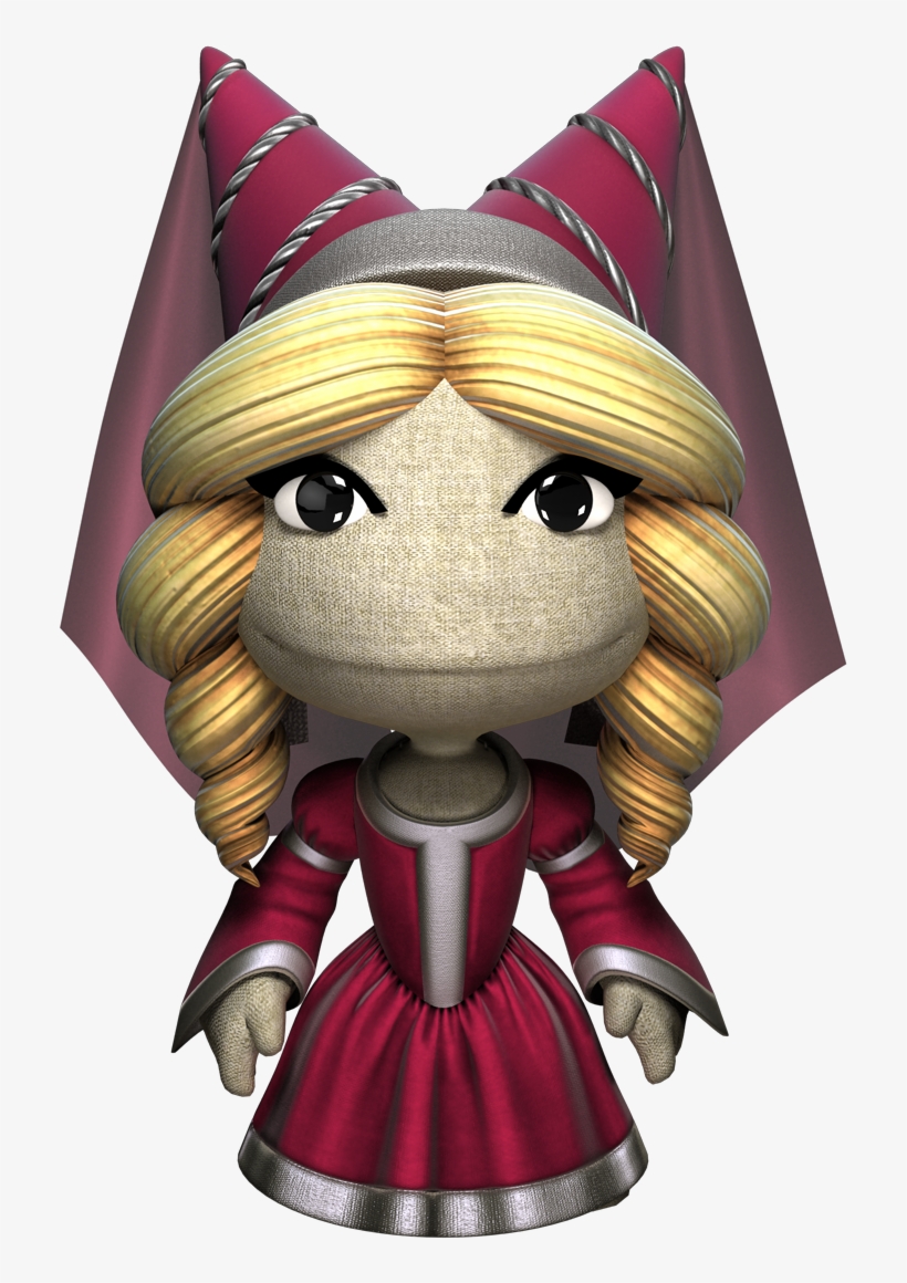 10 15 02 367 Damselindistressfront - Little Big Planet 3 Sackgirl, transparent png #5943235