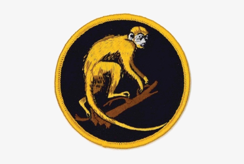 1374 Rhesus Monkey Patch 3" - Kung Fu Monkey Patch, transparent png #5944923
