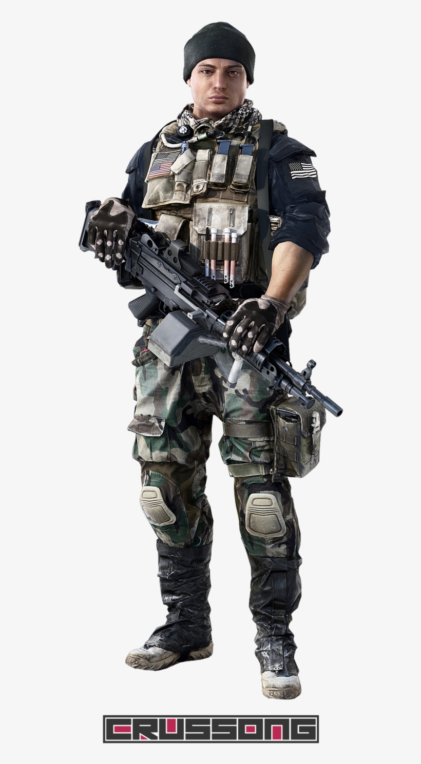 Soldier Png Image - Battlefield 4 Characters, transparent png #5945883
