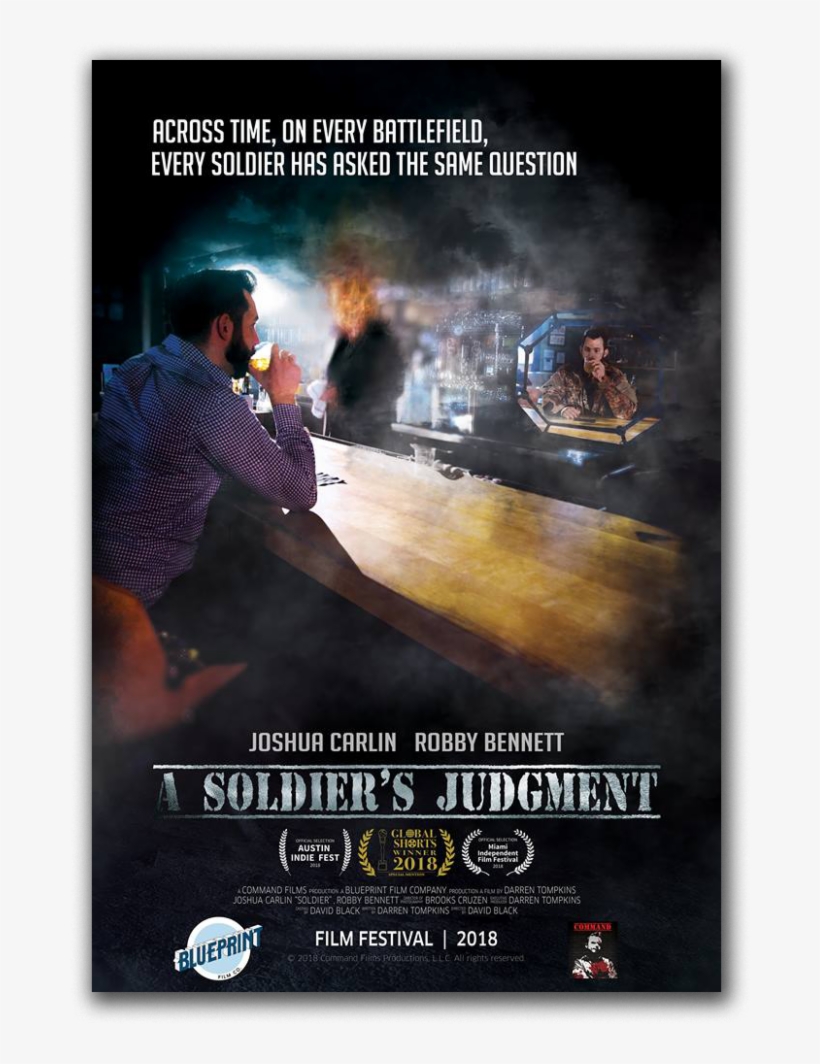 A Soldier's Judgment Poster, transparent png #5946104
