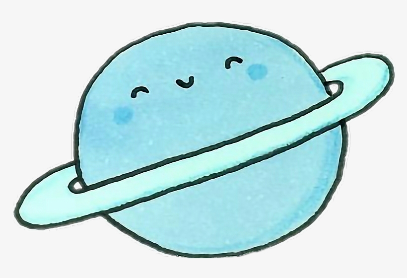 Svg Free Saturno Kawaii Report Abuse - Saturno Kawaii, transparent png #5946524