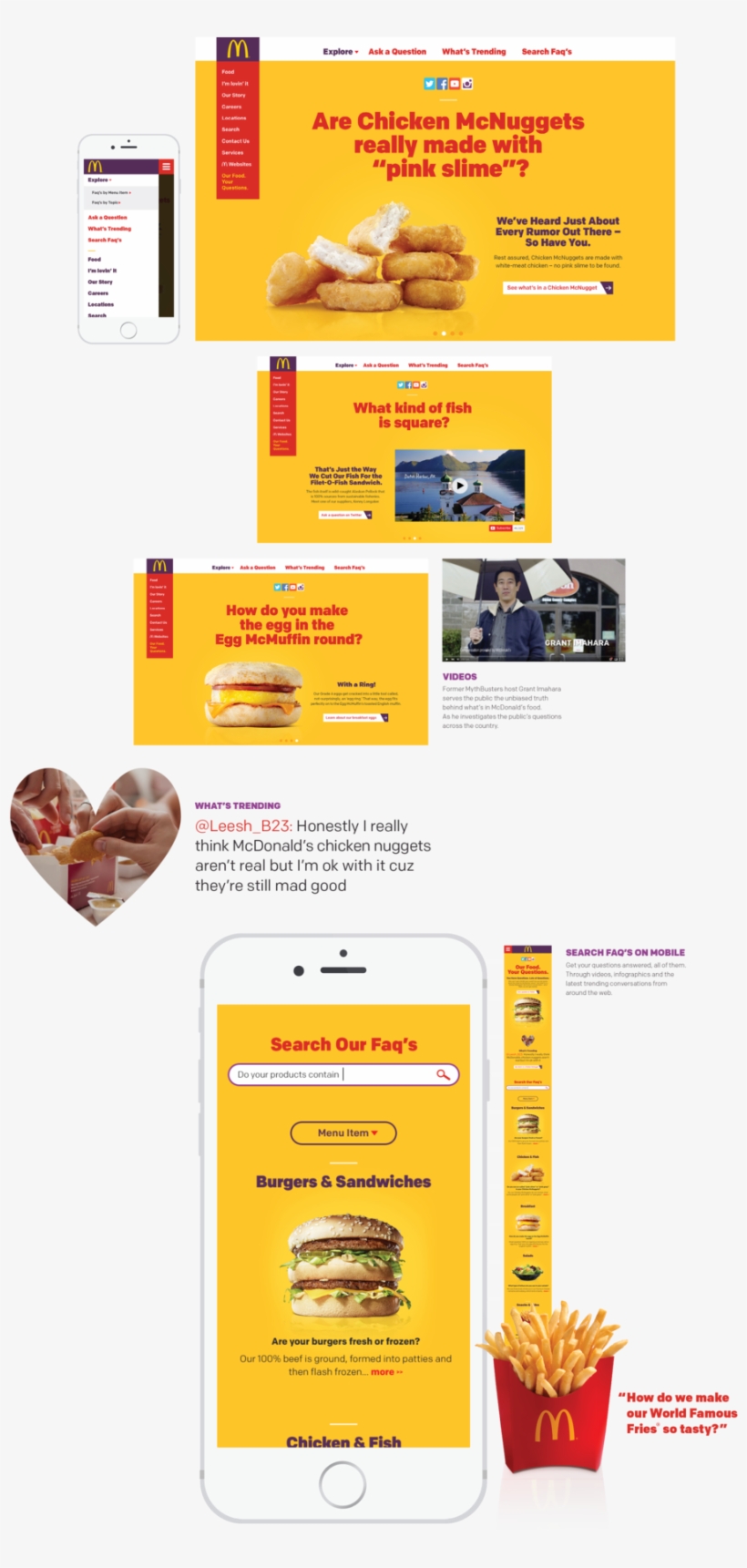 Behance Mcd Faq Desktop Mobile 442, transparent png #5946819