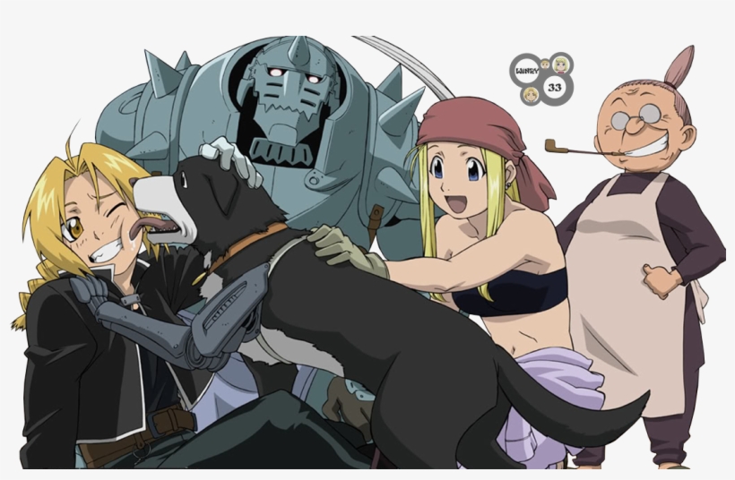 Edward Elric Images Edward Elric Hd Wallpaper And Background - Full Metal Alchemist Winry, transparent png #5947997