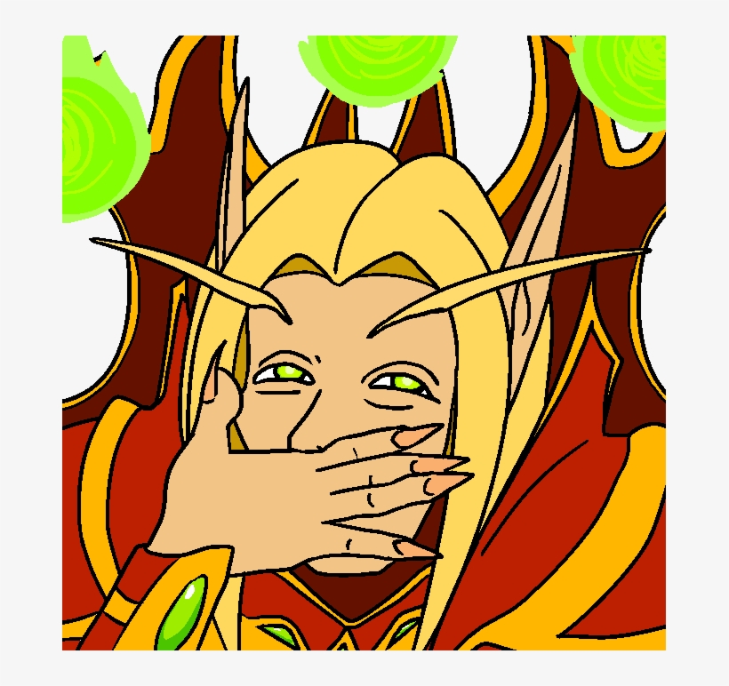 View Samegoogleiqdbsaucenao Laughing Night Elf , - Portable Network Graphics, transparent png #5948339