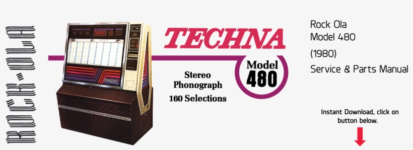 Rock Ola 480 Techna - Rock-ola, transparent png #5948728
