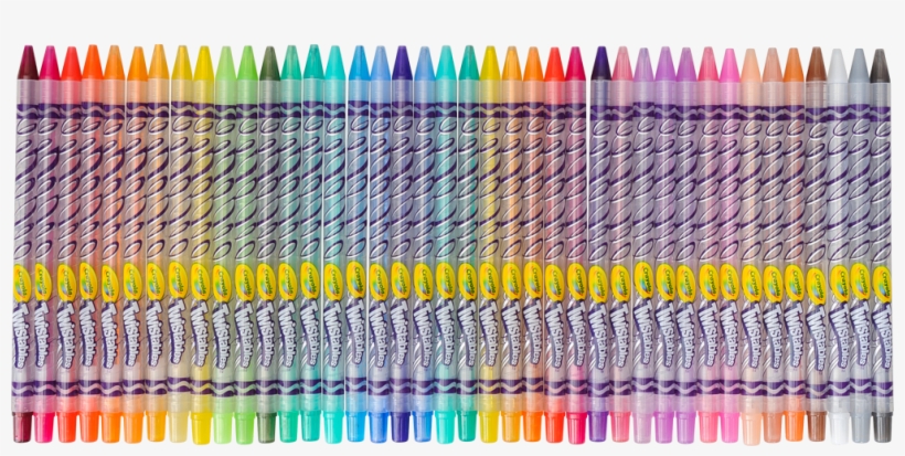 Crayola 40pcs Twistable Pencil, , Large - Pencil, transparent png #5949045