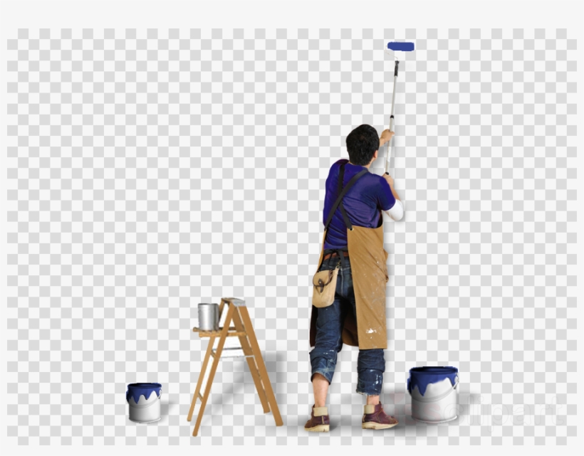 House Painter And Decorator Clipart House Painter And - Simply Topps Black & White Checks Printed Sugar, transparent png #5949225