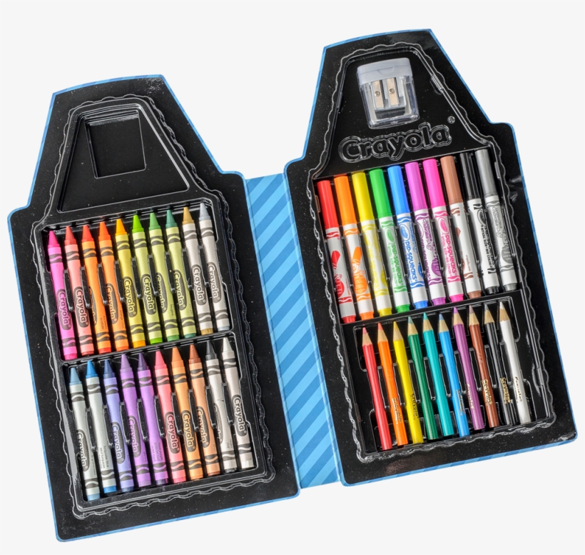 Crayola Tip Art Case - Набор Для Творчества Карандаш Розовый Crayola 04-6900c, transparent png #5949294