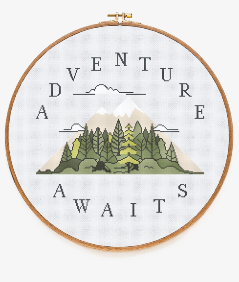 Adventure - Adventure Cross Stitch Pattern, transparent png #5950026