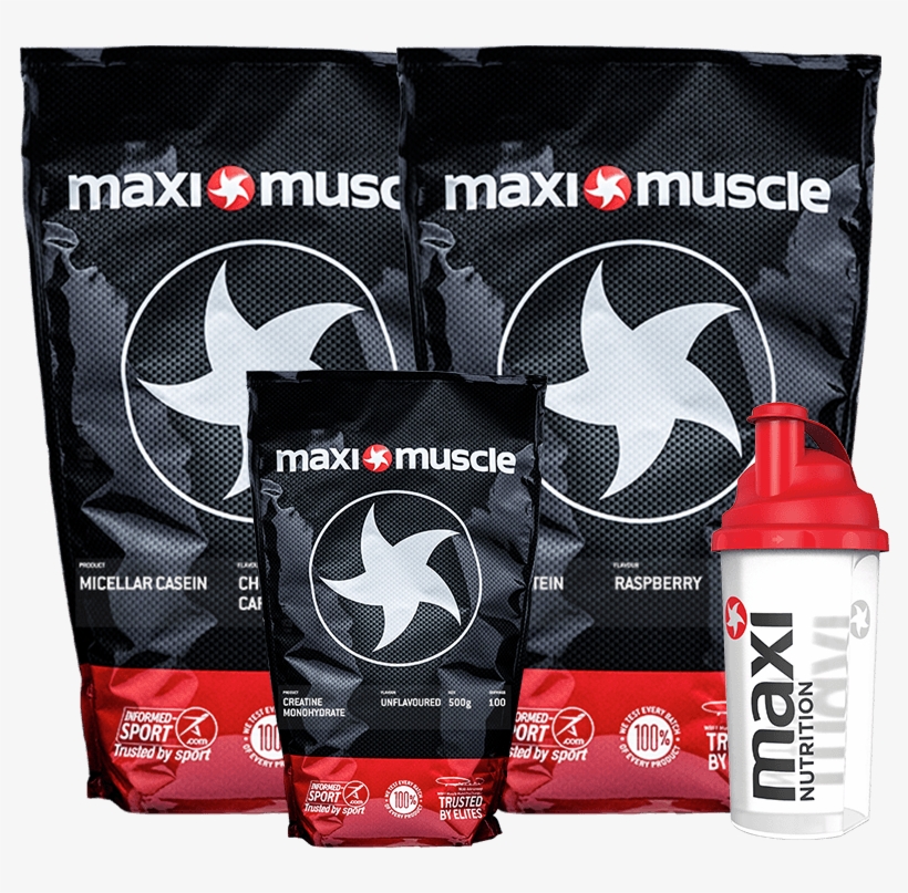 Maximuscle Gain Muscle Bundle - Maxi Nutrition Shaker Cup With Screw Top 700ml | Westminsterhealthstore.com, transparent png #5950066