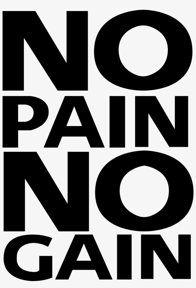 Thumb Image - No Pain No Gain White, transparent png #5950231