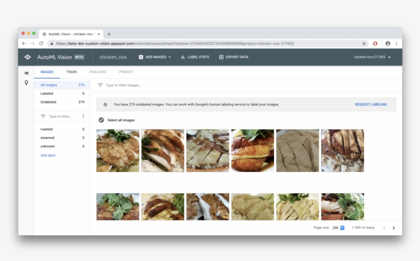 I Dragged And Dropped All 279 Images Into Automl And, transparent png #5950234