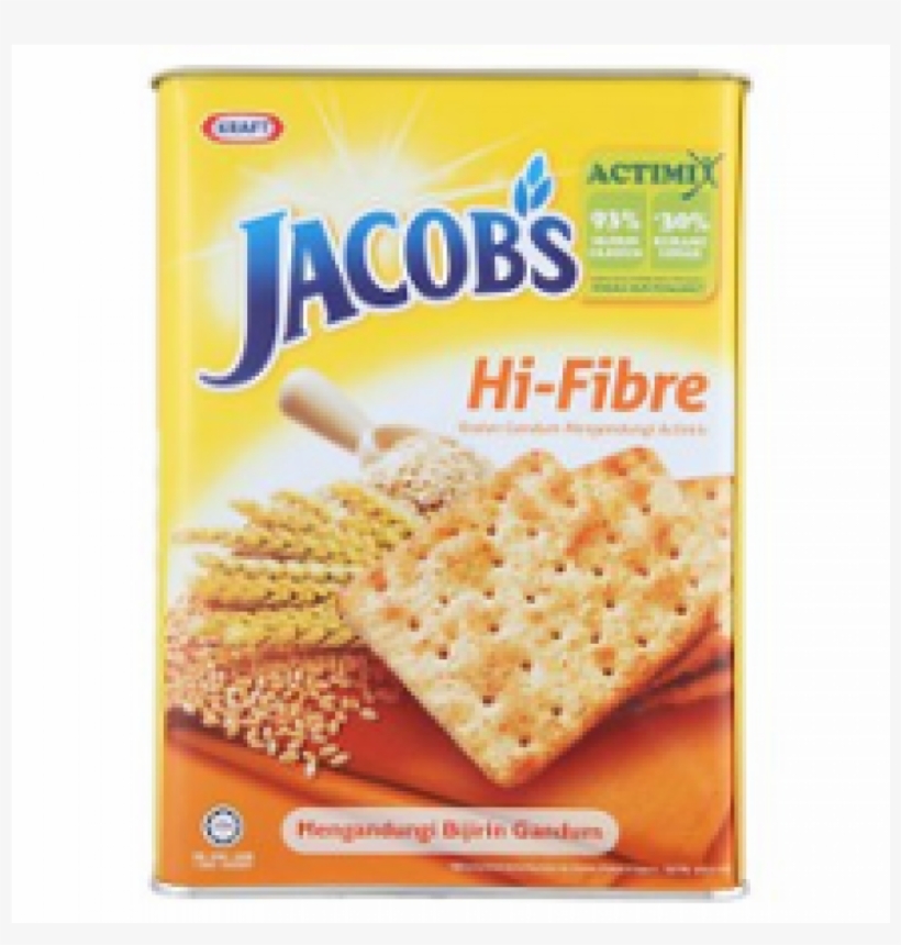 More Views - Jacobs High Fiber Crackers, transparent png #5950634