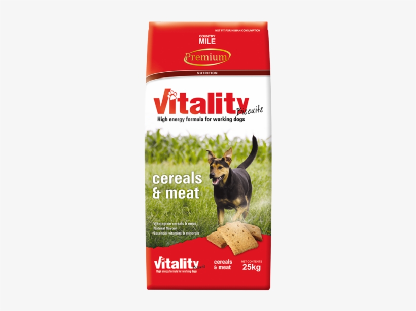 Country Mile Vitality Dog Biscuits 25kg - Dog, transparent png #5951333