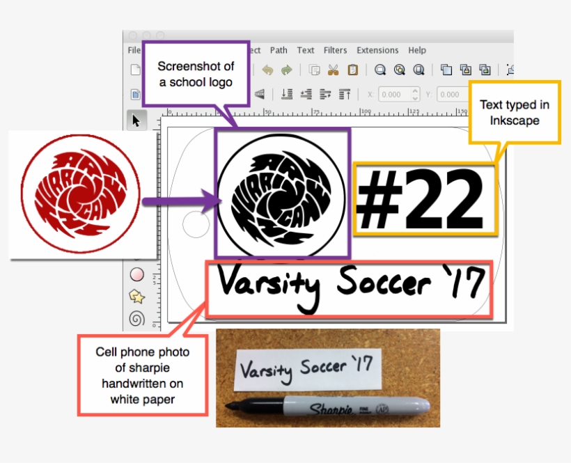 Design Elements In Inkscape - Design, transparent png #5951336
