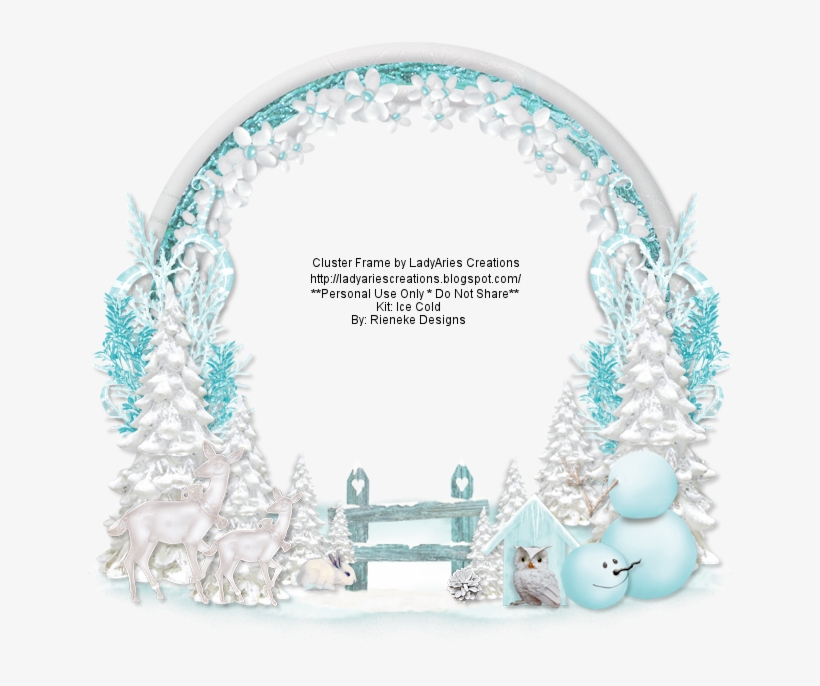 Ice Cold Cluster ~ Rieneke Designs Ct - Cluster Winter, transparent png #5951645