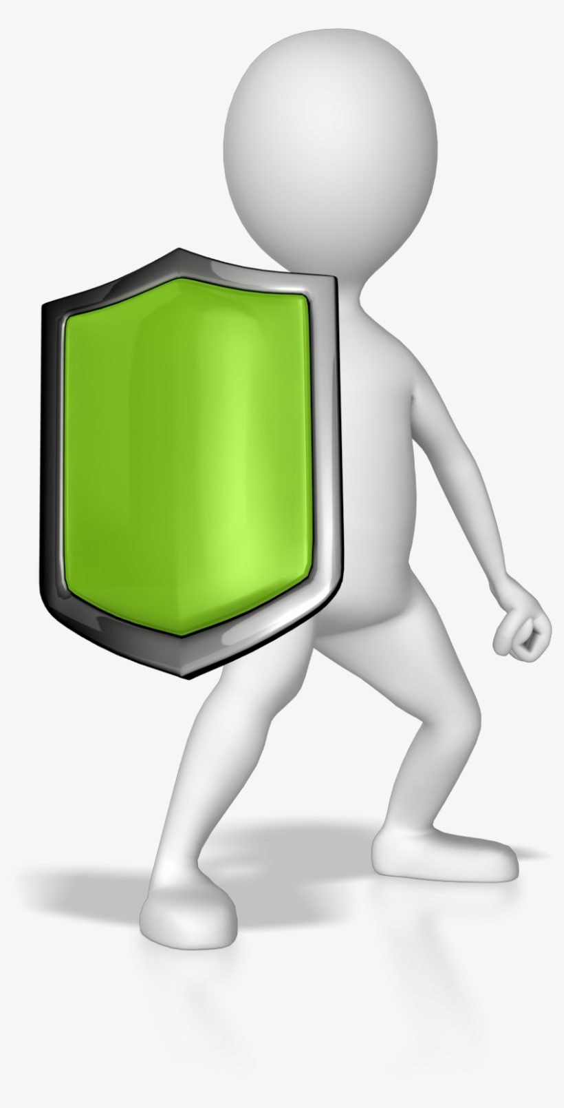 Stick Figure Holding Virius Shield 1600 Clr - Infection Prevention And Control: Fetac Level 5, transparent png #5953351
