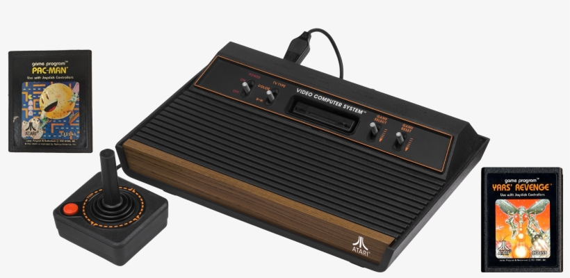 Atari Con Cartuchos - Atari Game Console 2600a, transparent png #5953862