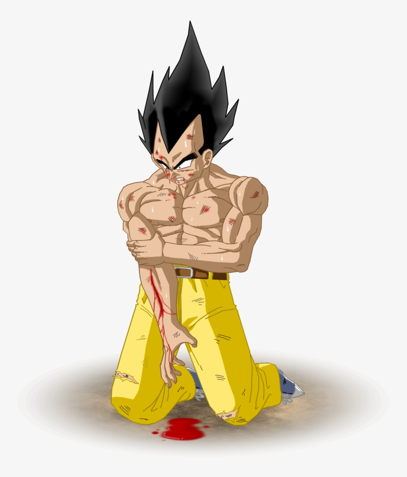 Supafan Union Gallery Style - Vegeta Blesse, transparent png #5954091