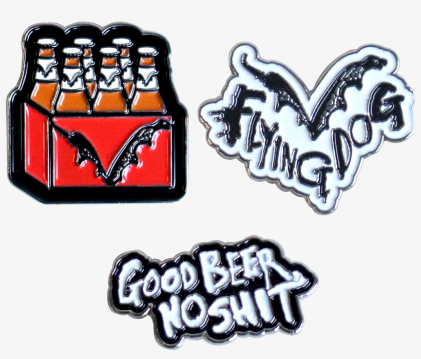 Flying Dog Enamel Pins, transparent png #5954571