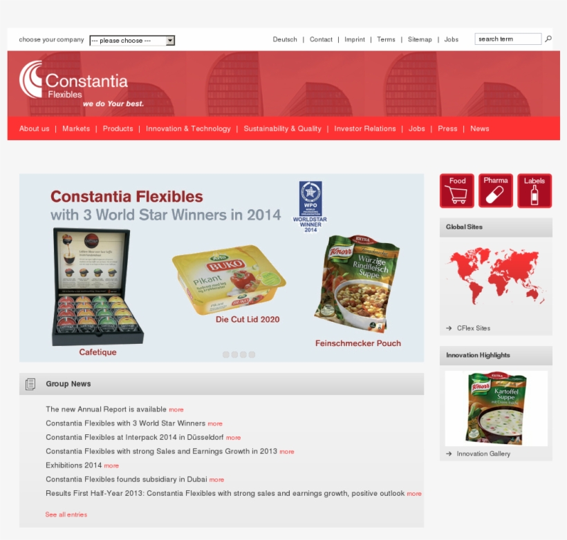 Constantia Flexibles Competitors, Revenue And Employees - Novis Srl, transparent png #5955699