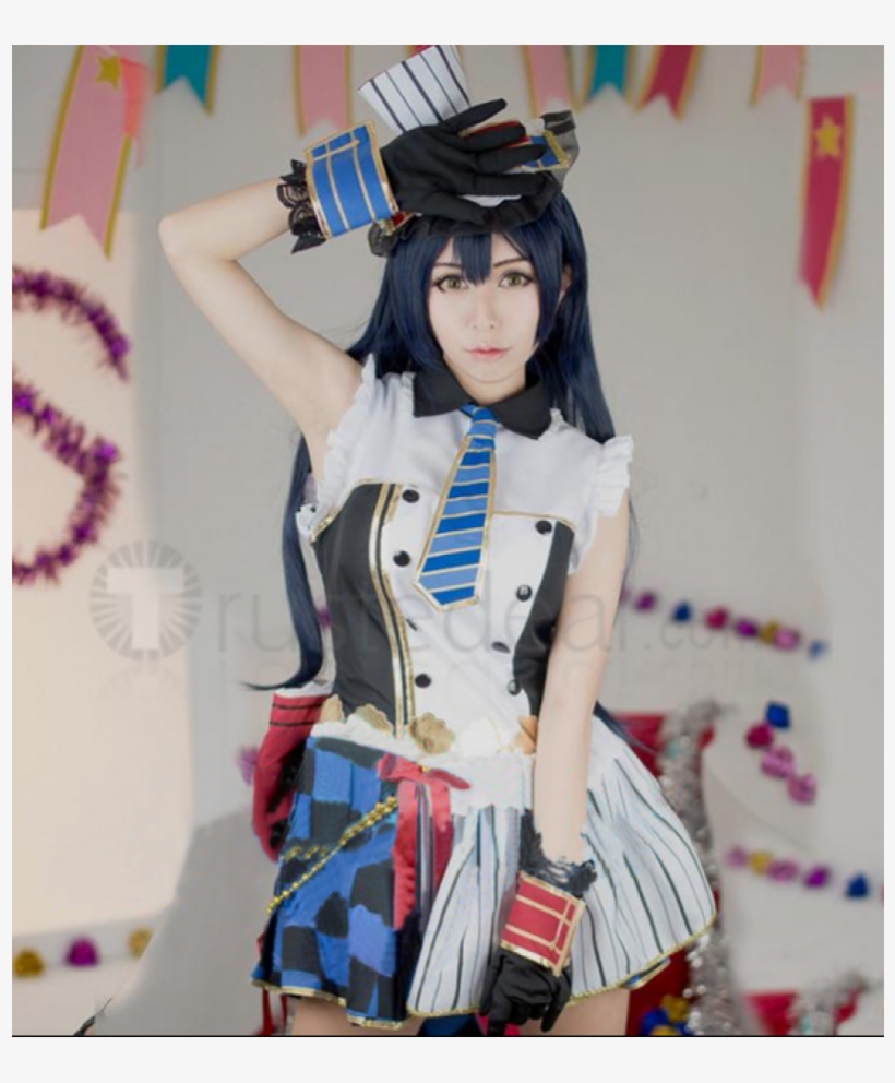 Love Live Cafe Maid Idolized Umi Nozomi Kotori Nico - Cosplay, transparent png #5955833
