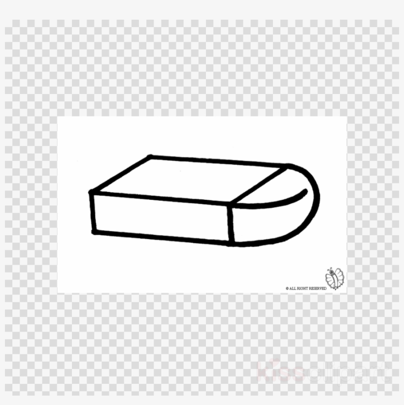 Drawing, Pencil, Illustration, Transparent Png Image - Eraser Coloring, transparent png #5956498