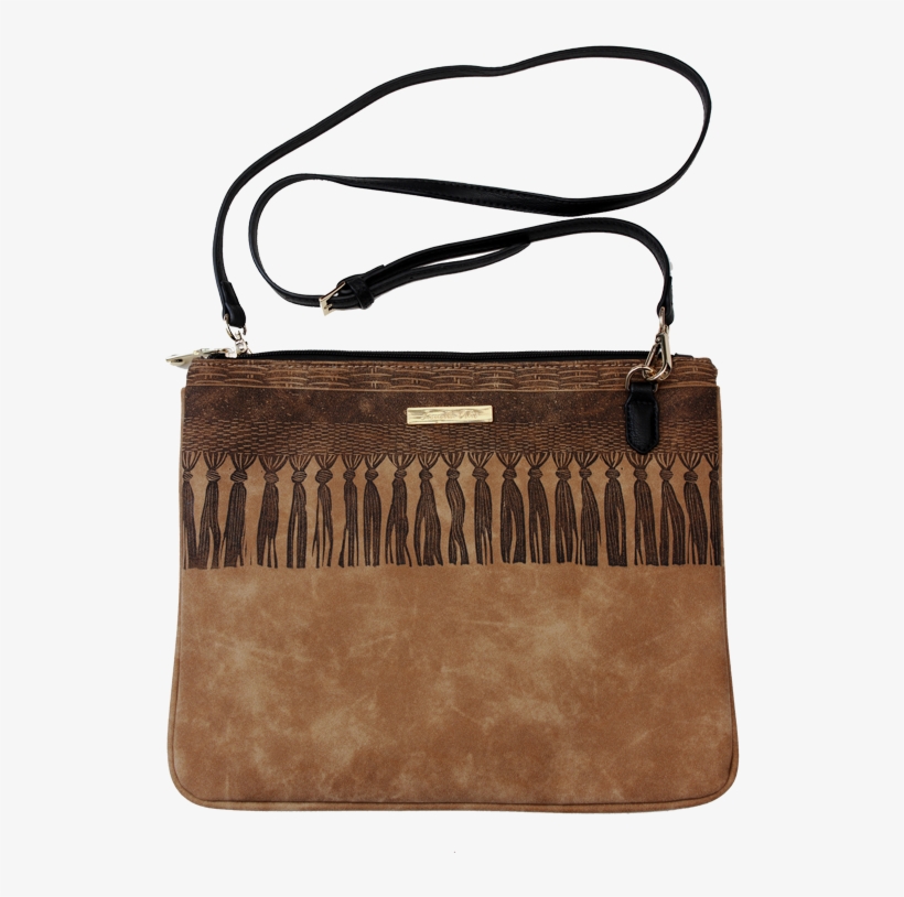 Vegan Bag Faux Suede Cross Body Removable Strap Clutch - Handbag, transparent png #5957124