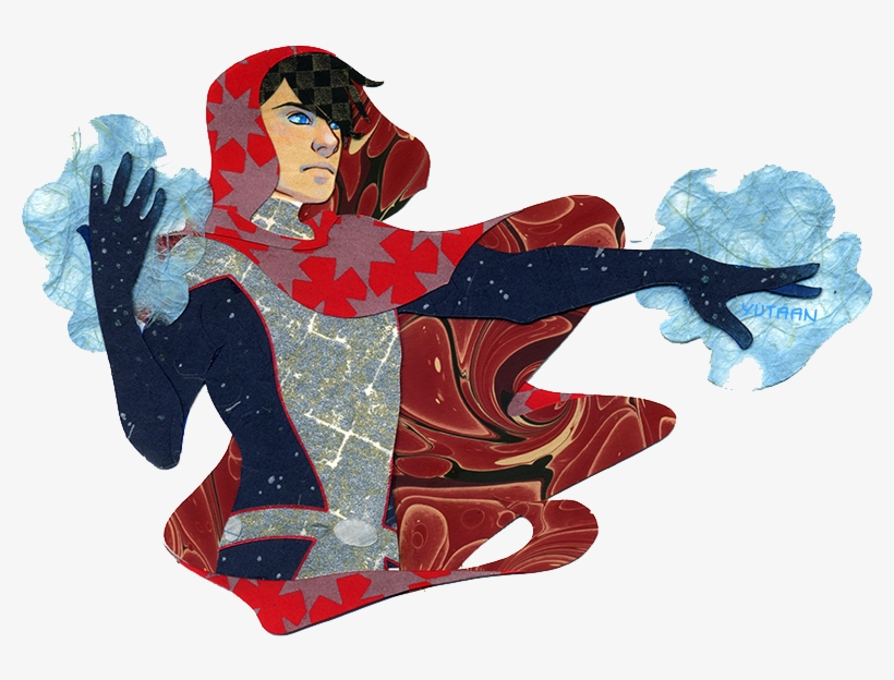 Papercraft Commission Of Billy Kaplan/wiccan From Young - Wiccan Figure Marvel, transparent png #5957654