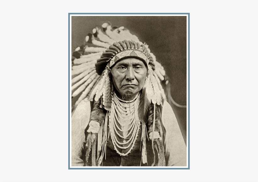 Fine Art Prints Of Historical Photos From The Pacific - Nez Perce Chief Joseph, transparent png #5958813