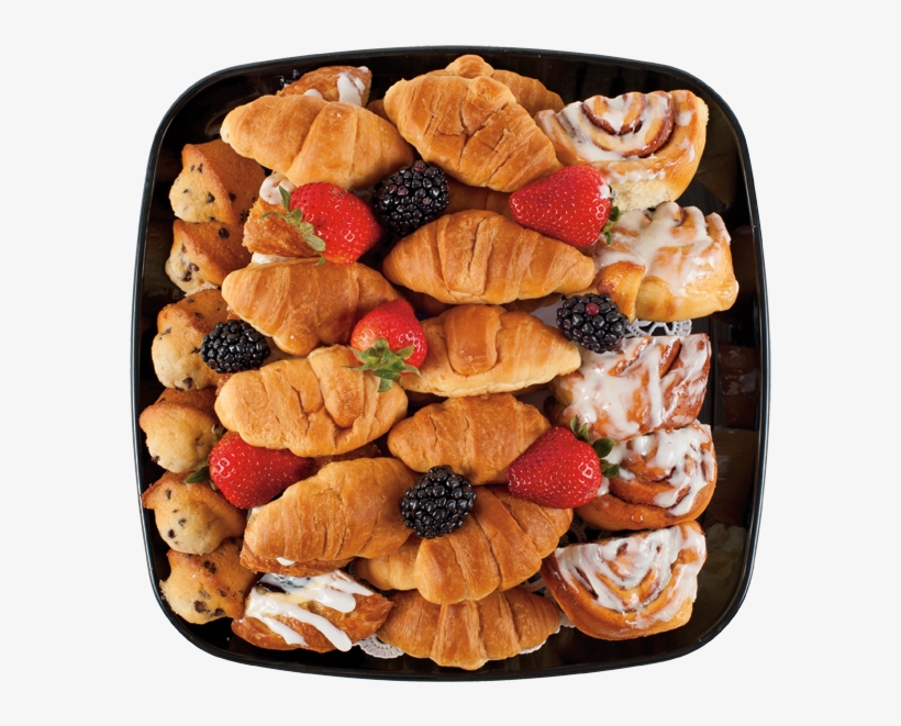 Breakfast Pastries Assortment Of Mini-croissants, Cinnamon - Pastry Breakfast, transparent png #5958871