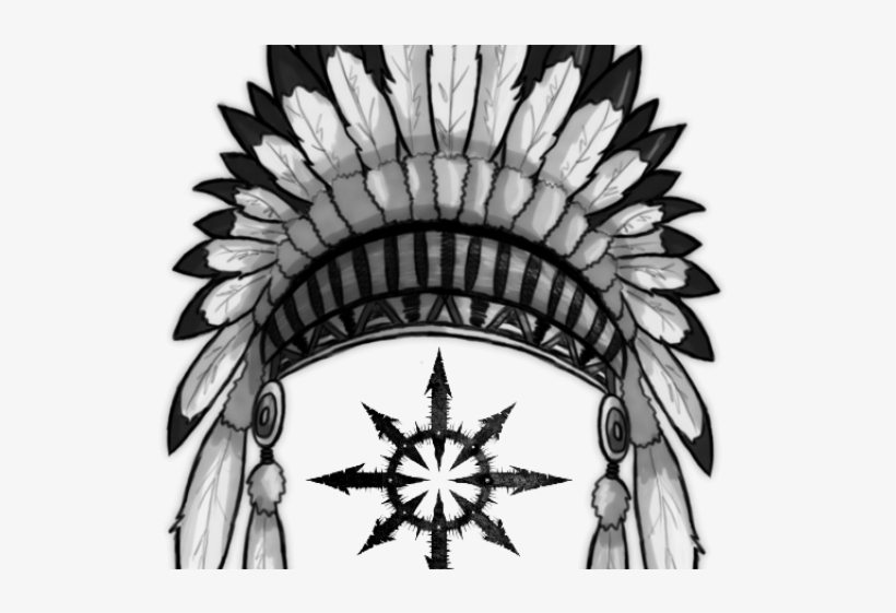 Indian Painting Pinterest Tattoo American - Native American Headdress Png, transparent png #5958977