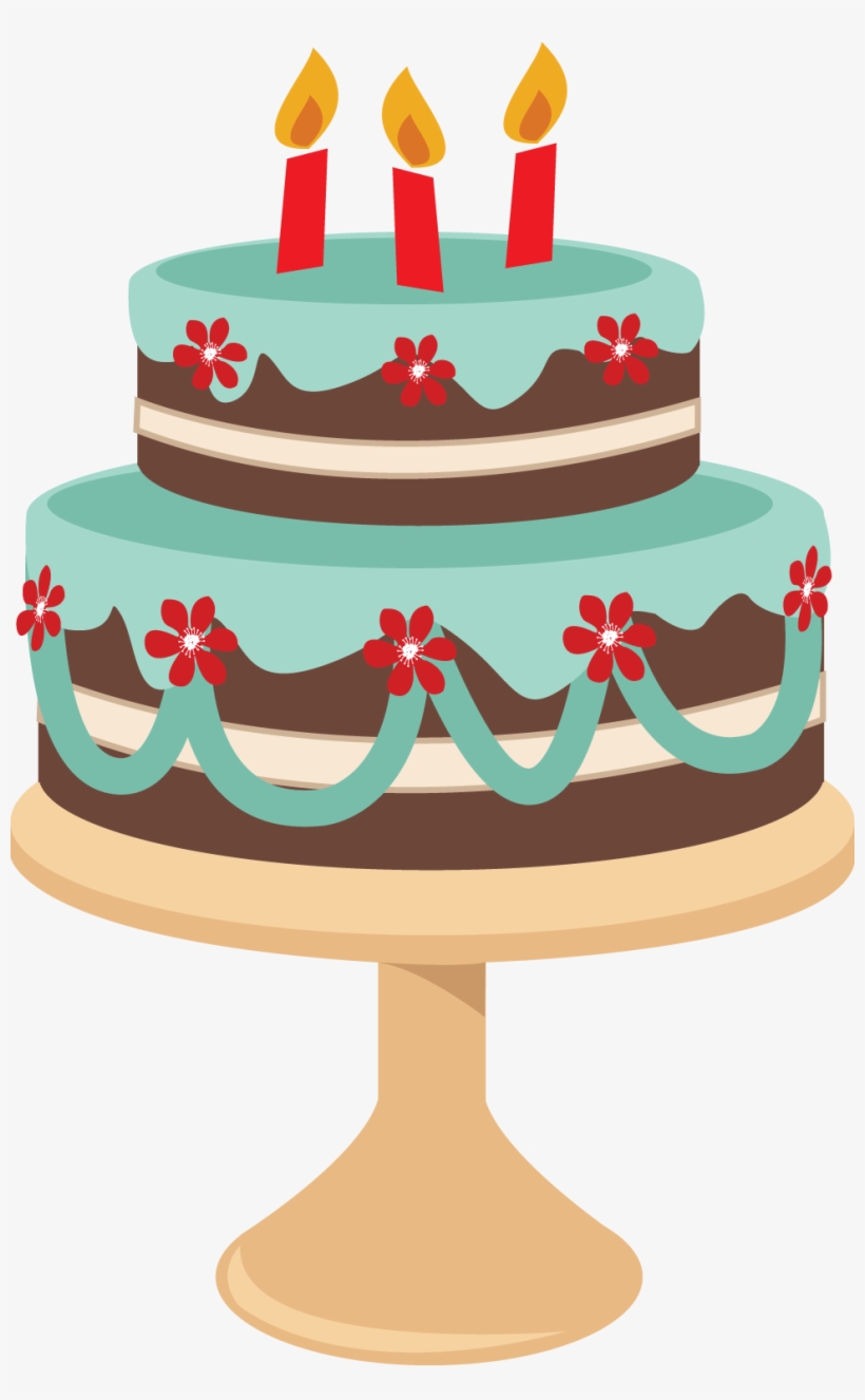 Desenho Bolo De Aniversário - Free Transparent PNG Clipart Images