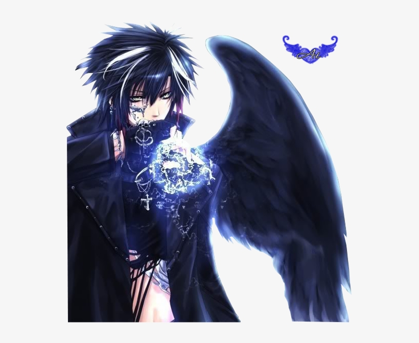 Related Wallpapers - Anime Fallen Angel Male, transparent png #5959460