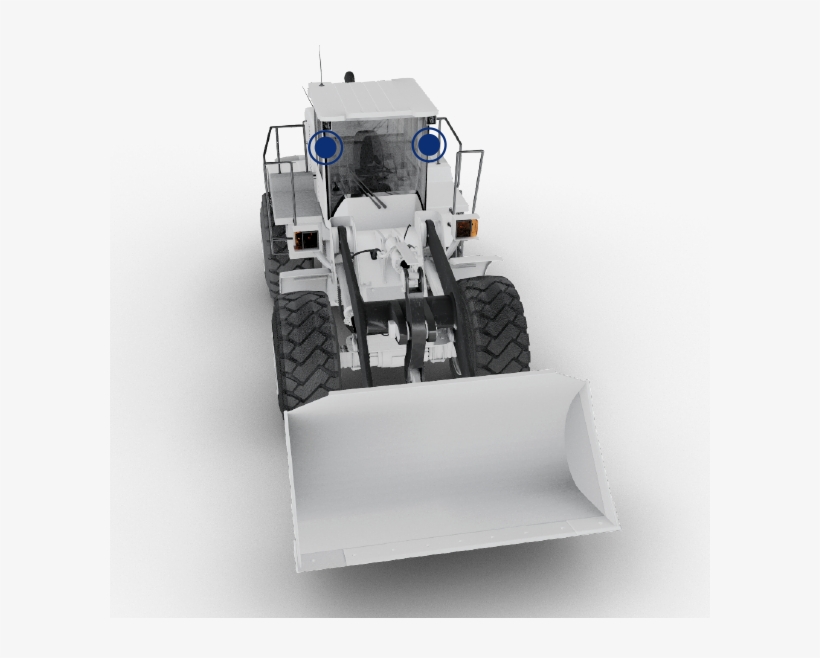 To Comply With The Field Of Vision Requirements, We - Bulldozer, transparent png #5961944