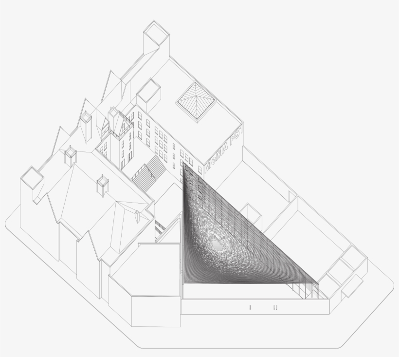 Mirror Mirror Moma Ps1 Young Architects Program Finalist - Drawing, transparent png #5962352