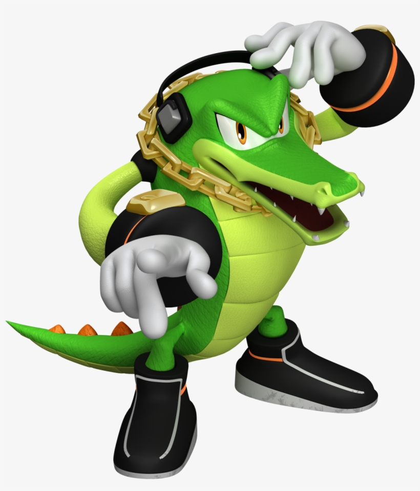 Charmy Bee, The Enthusiastic Detective And Second Member - Vector The Crocodile Render, transparent png #5962615